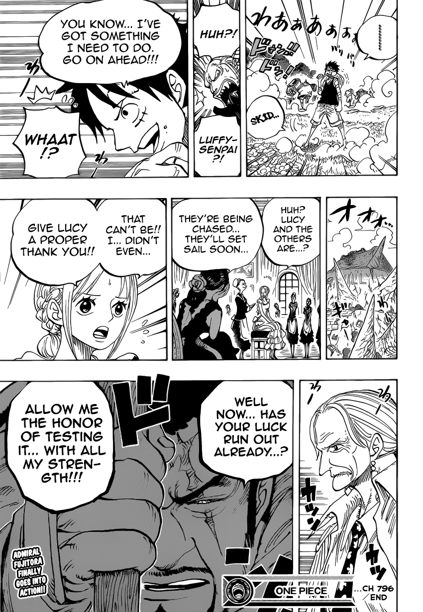 One Piece, Chapter 796 image 20